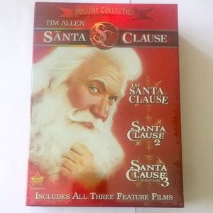 New/Unopened The Santa Claus DVD Holiday Collection Tim Allen